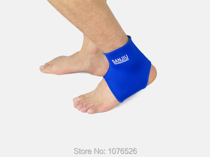 Купить профессиональный спорт ноги поддержки неопрен лодыжки скобка