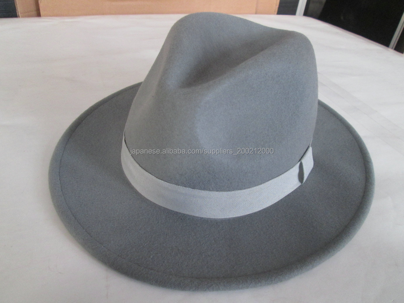 男性は帽子パターンを感じた卸売帽子ウールの帽子の男性に短いつばの帽子安いフェドーラ帽をフェドーラ問屋・仕入れ・卸・卸売り