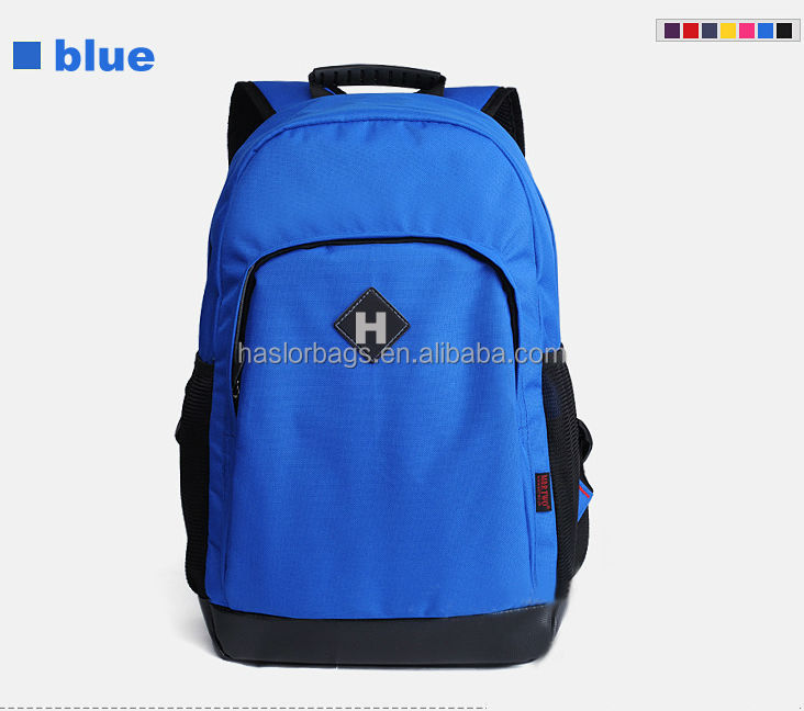 Backpack Manufacturer Polyester Simple Laptop Backpacks Design for High School Computer Bag