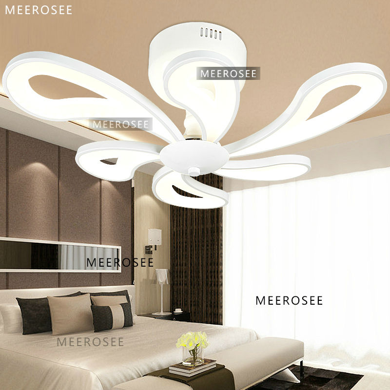 Latest Style Acrylic Lighting Design Luxury Ceiling Fan Modern