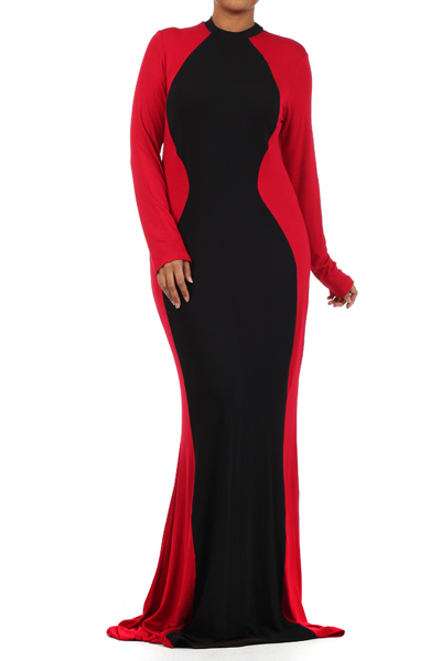 ... plus size maxi muslim dress women sexy Long mermaid maxi dress