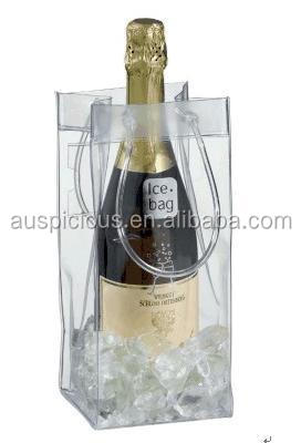 high quality PVC ice bag for champagne cooling use