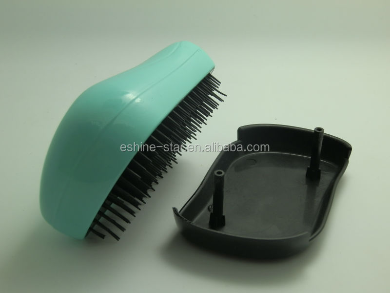 新しい2014年とプロの電気めっきdetanglingヘアブラシスプレー広州工場問屋・仕入れ・卸・卸売り