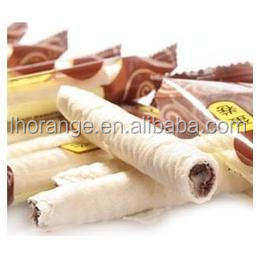 2014 hot sale full automatic egg roll making machine with chocolate filling (skype:sales07-orange)