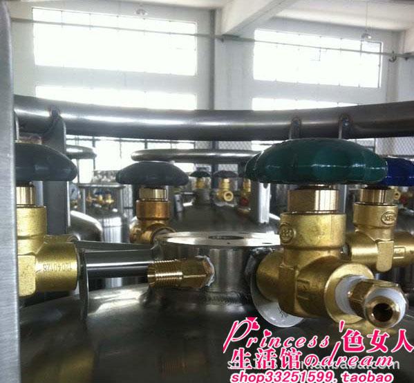 Safety valve opening pressure : 2.4 (347.8) Mpa (psig) Normal pressure :0.55-2 .2 (80-320) Mpa (psig)