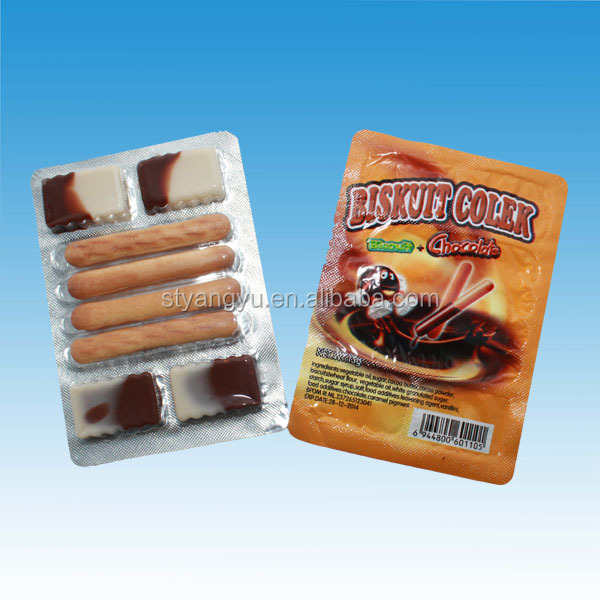 Small Biscuit with Chocolate