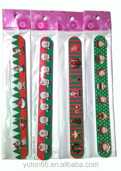 工場卸売熱い販売爪やすりエメリーボードクリスマスのギフト問屋・仕入れ・卸・卸売り