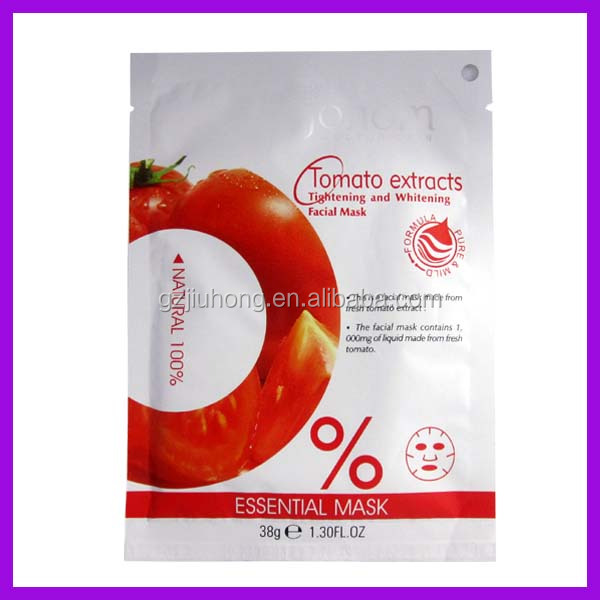 OEM factory cotton sheet facial mask saffron facial mask 100% natural essence