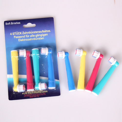 色の電動歯ブラシヘッドが中立パッケージ4pcs/seteb-17a歯ブラシのヘッド問屋・仕入れ・卸・卸売り