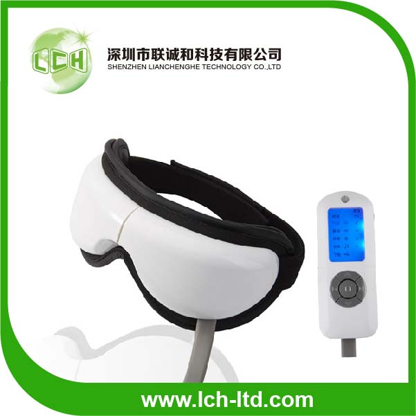 2014 NEW Hot sale Electric heated vibrating acupressure air pressure therapy eye massager
