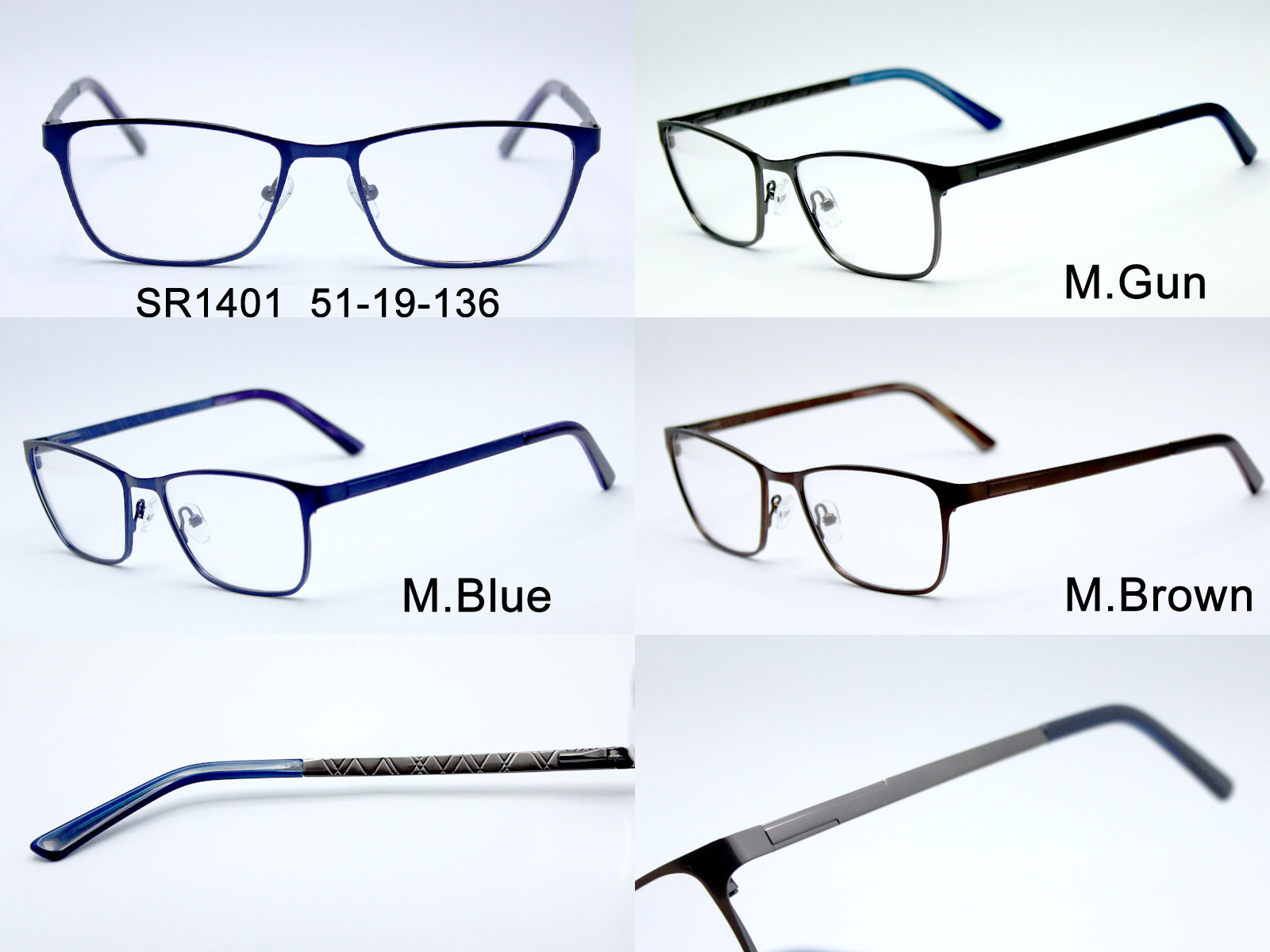 中国卸売新しいデザイナーの金属製の眼鏡光学フレーム問屋・仕入れ・卸・卸売り