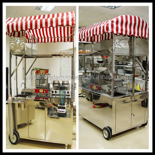 2014 new style Commerical fast food truck design manufactures for sale