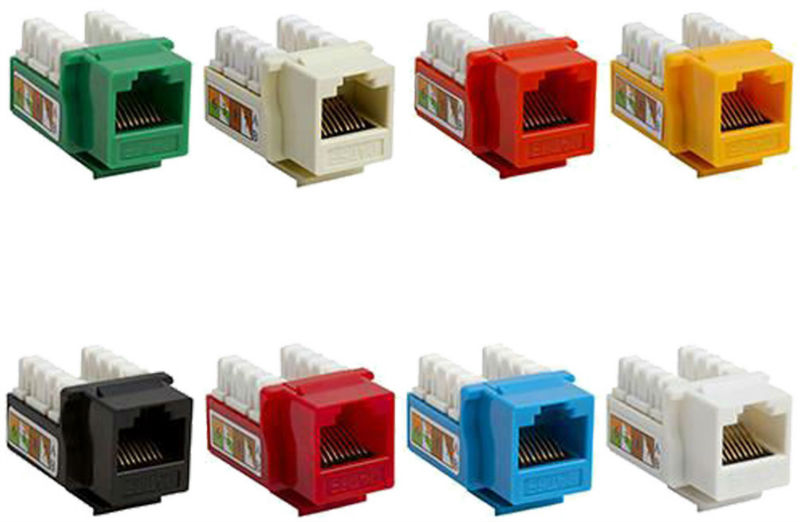 卸売90度シールドなし8p/8p8cイーサネットデータネットワークrj45カテゴリ5ecat5eutpキーストンジャック問屋・仕入れ・卸・卸売り