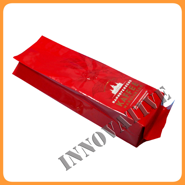 empty stand up zipper tea bag for flower tea
