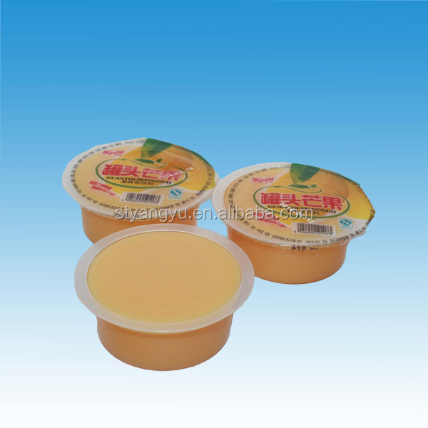 Mango Flavor Jelly with pulp