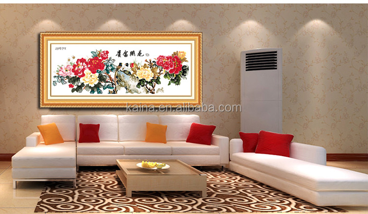 手刺繍クロスステッチ、 中国のクロスステッチのパターン、 クロスステッチが咲くと花模様問屋・仕入れ・卸・卸売り