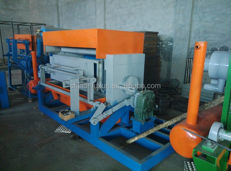 egg tray making machine price/small egg tray machine/red wine paper tray machine(support customize)