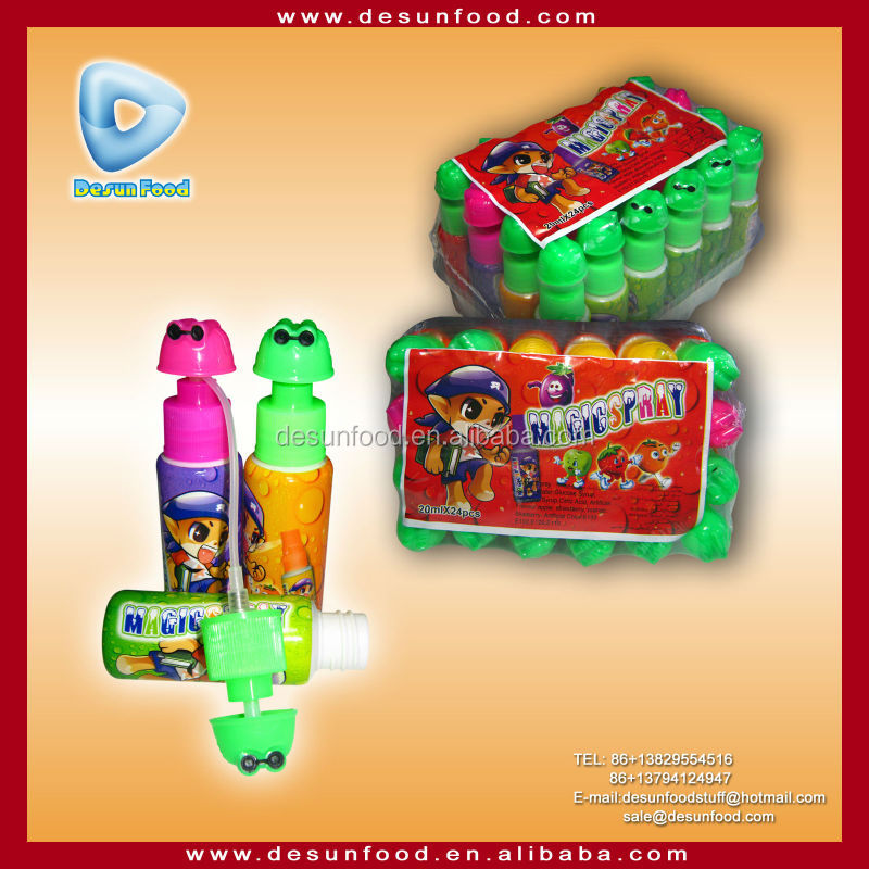 Magic Spray water candy,China DESUN price supplier 21food
