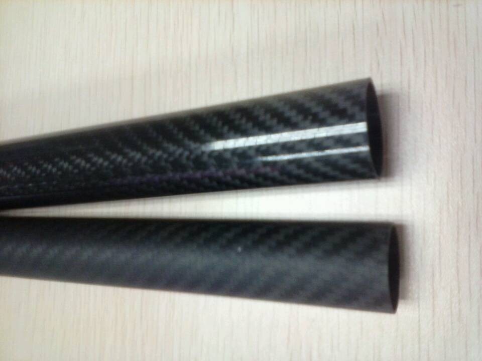 5mm Thick Wrapped Twill Matte Carbon Tube,Carbon Fiber Torque Tube
