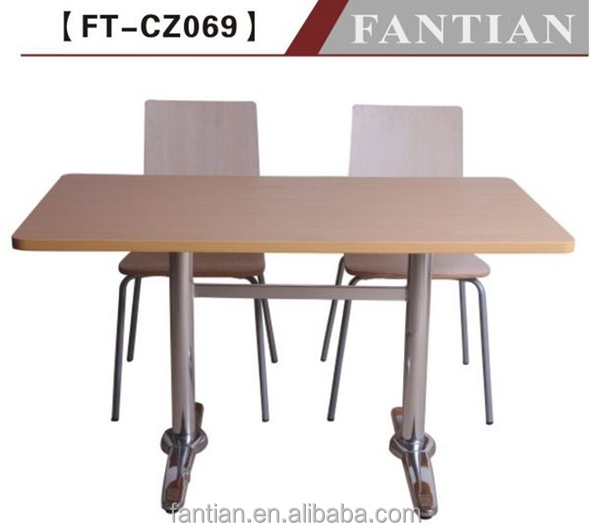 良質のステンレススチールベーステーブルと椅子販売のための仕入れ・メーカー・工場