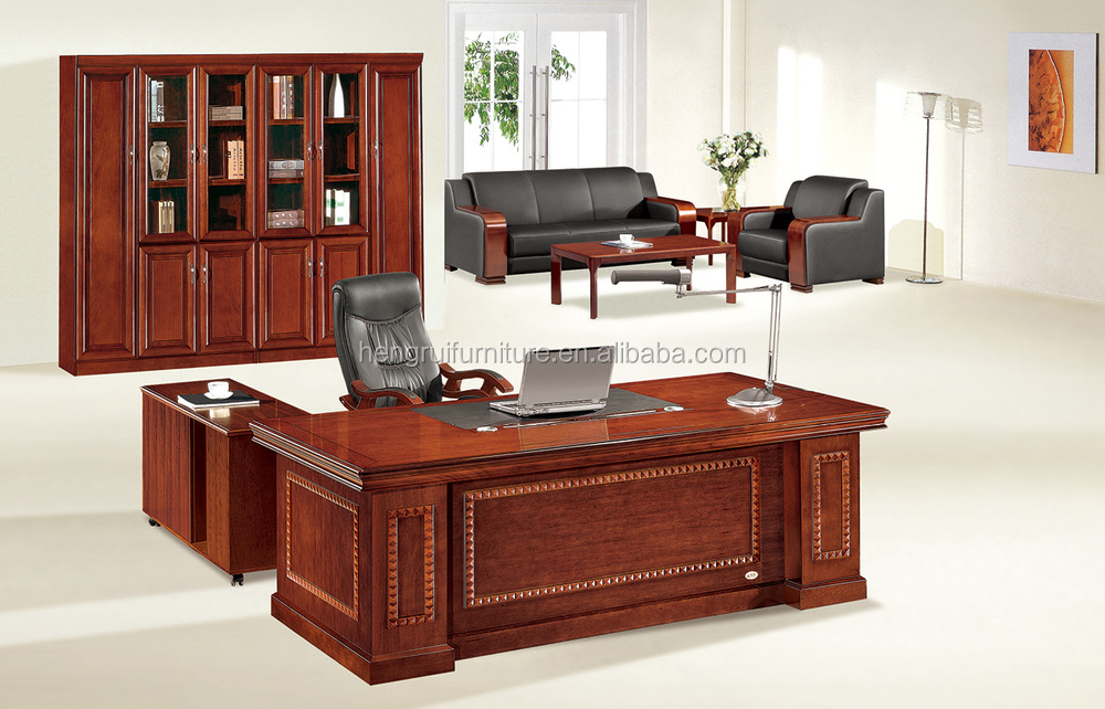 アンティークの豪華なオフィスceo固体木製デスク事務局テーブル家具officehx- rd3130仕入れ・メーカー・工場