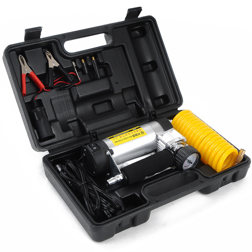 N249 Electric Air Pump Tire Inflators For 12v Dc Car Tyre Air Pump Mini