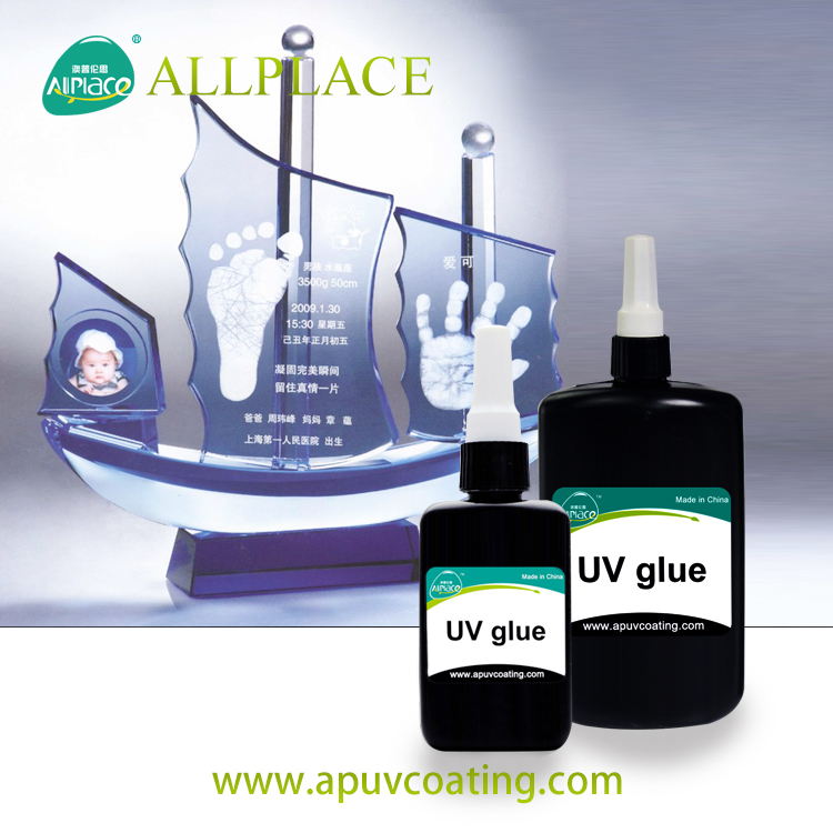 Promotion Crystal Glue UV Adhesive Glue for Crystal Craft UV curable Adhesive