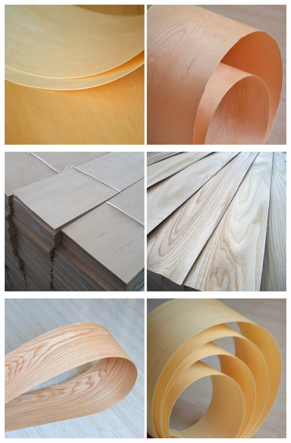 中国工場ポプラ天然木材ベニヤ用インテリア装飾 問屋・仕入れ・卸・卸売り