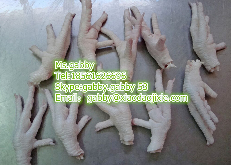 chicken paw cutting machine/chicken paw cutter