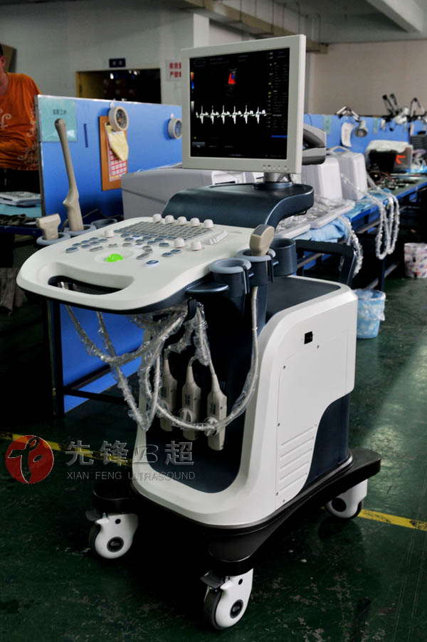 ポータブルドップラーマシンxf7700ultrsoundusbインタフェースを備えた、 妊娠のためのラップトップのためのプローブ仕入れ・メーカー・工場