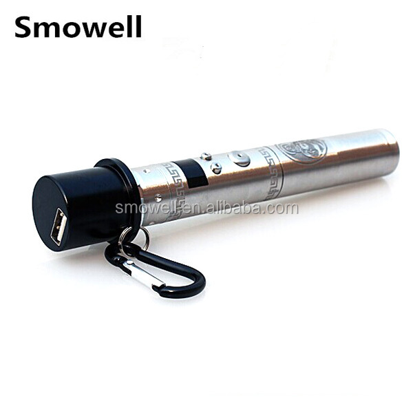 New product 2014 e-huge mod stainless steel vv vw mod 26650 battery vamo v6 e-huge