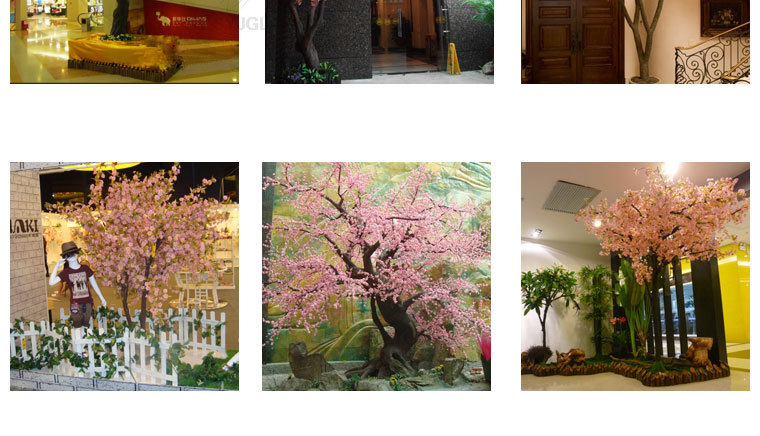 人工樹木2015売れ筋人工桜の木、 高品質の結婚式の装飾のための人工的な桜の木仕入れ・メーカー・工場