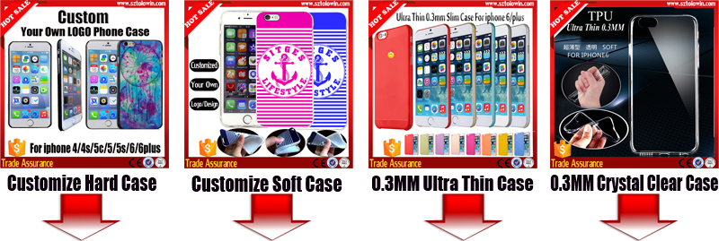 独自のロゴを作る2015用tpuケースiphone6,安い価格6カスタムケースiphone用仕入れ・メーカー・工場