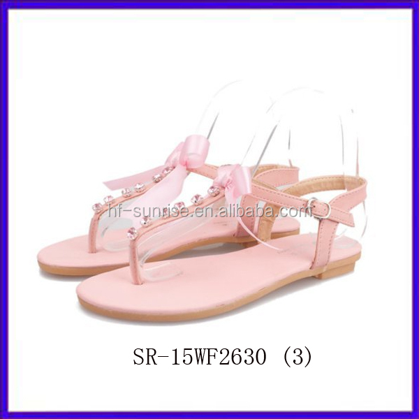 cheap china market shoes sandals women flat Roman style sandals ...