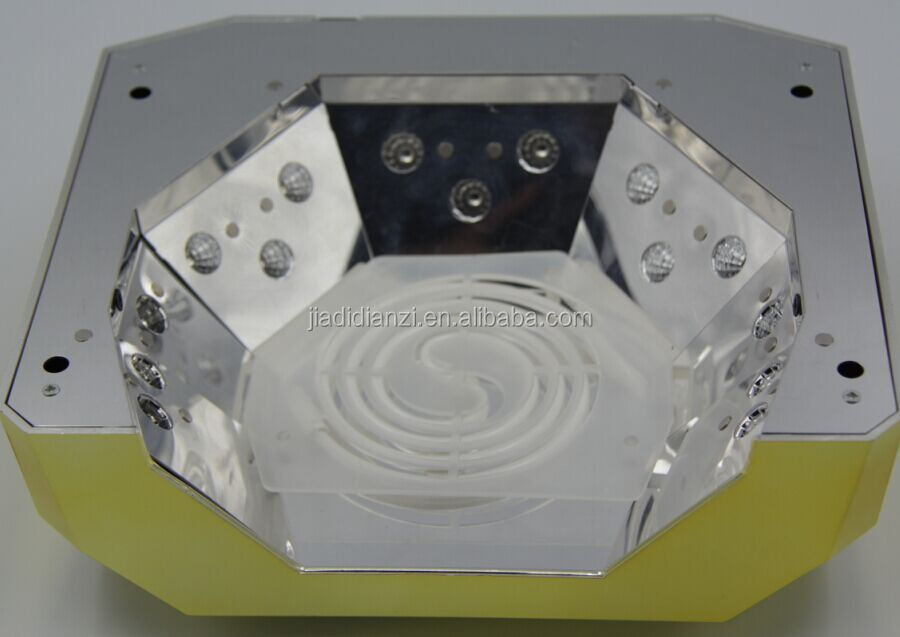 スーパーパワー201648w結晶ダイヤモンドスタイルledccfluvランプオート- 誘導ledランプのためのすべてのジェル速乾性爪ランプ 問屋・仕入れ・卸・卸売り