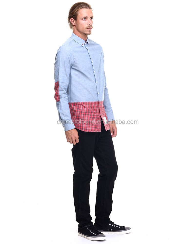 2015熱い販売のファッションの男性カジュアルなシャツコットン紳士シャツ安い仕入れ・メーカー・工場