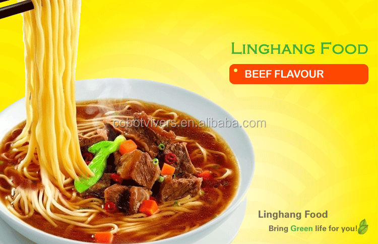 2014 Newest Beef Flavor Instant Noodles 85g