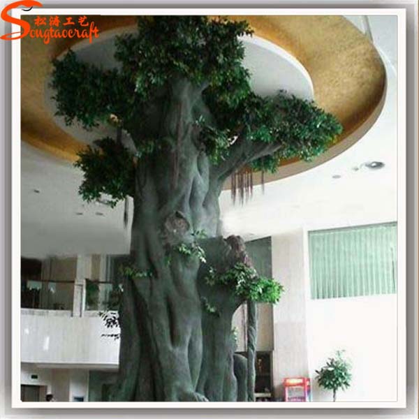 Alibaba China Decorative Realistic Large Artificial Oak Tree Bark