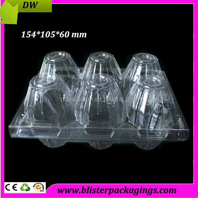 factory direct sell 4/6/8/10 pieces of egg blister packing