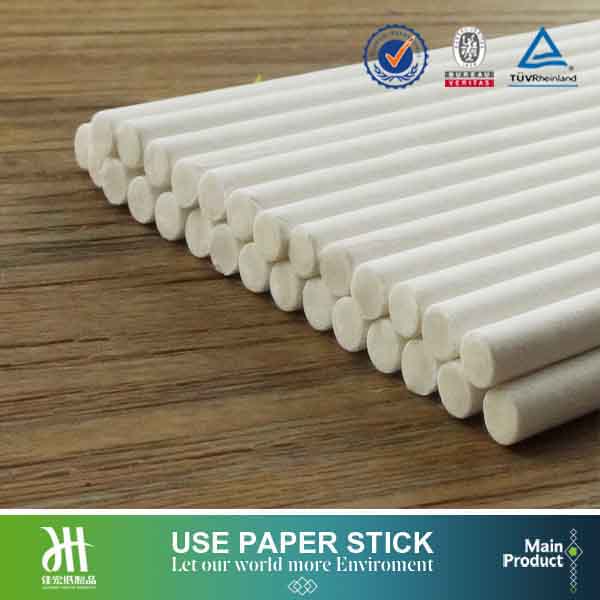 Marshamallow pop stick, paper candy floss stick