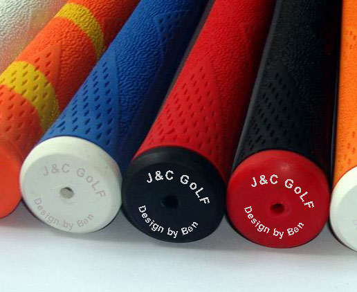 カスタマイズされた着色されたキャップゴルフグリップ負の鉄ゴルフグリップ仕入れ・メーカー・工場