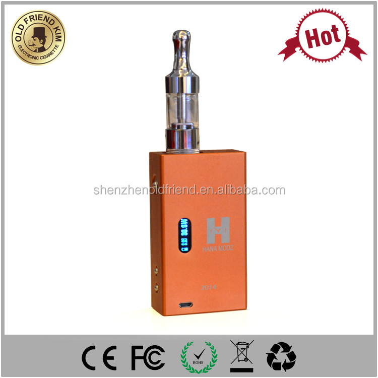 2014 vaporshark High Quality E-Cigarette Evolve Hana Clone Box Newest zna 30 mod clone dna 30 box mod
