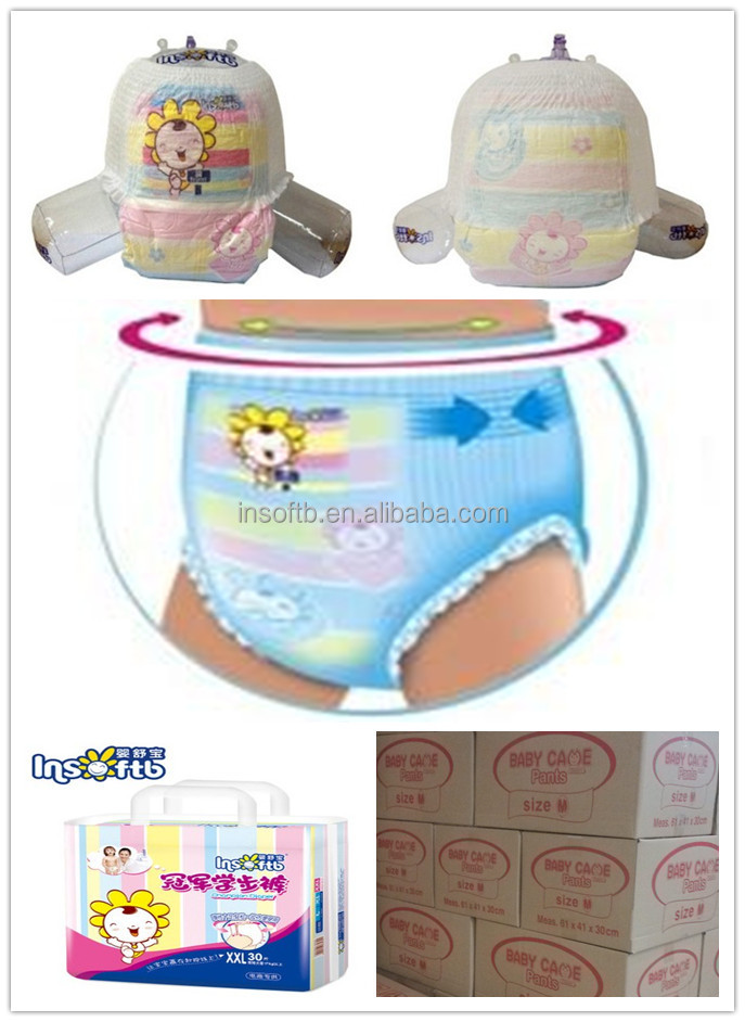 Cheap Oem Disposable Pull Up Baby Diapers Manufacturer And