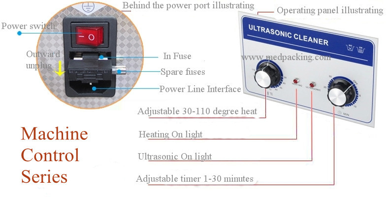 JP080 ultrasonic cleaning machine, computer motherboard hardware