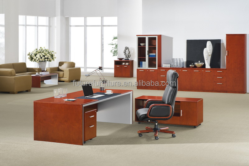 ユニークな幹部2014年チェリー材デスクオフィス家具のテーブルの設計( bm59)問屋・仕入れ・卸・卸売り