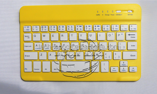 高品質のタブレット2014年付きbluetoothキーボードカラフルな折りたたみbluetoothキーボードキーボードcase+abspuレザー問屋・仕入れ・卸・卸売り