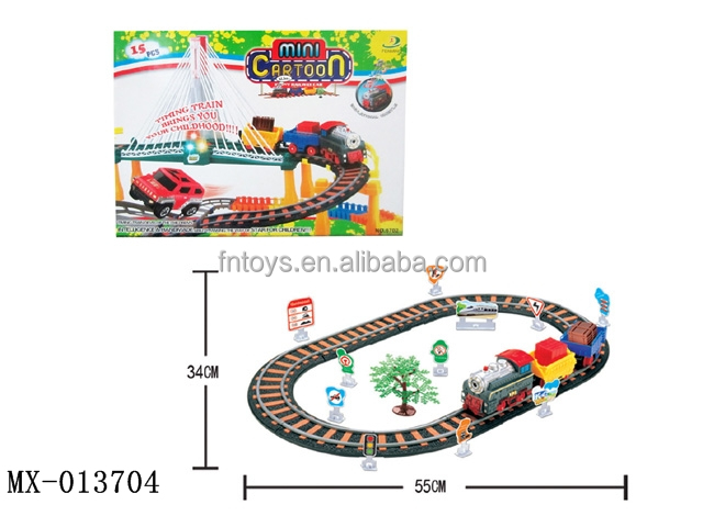 鉄道おもちゃの列車音と光でおもちゃのプラスチック製の線路問屋・仕入れ・卸・卸売り