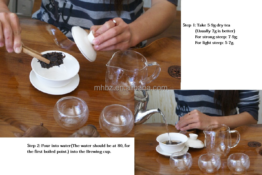 Smooth mellow taste large leaf teas