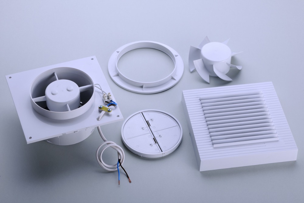 4 inch badkamer fan venster keuken ventilator kleine muur ...