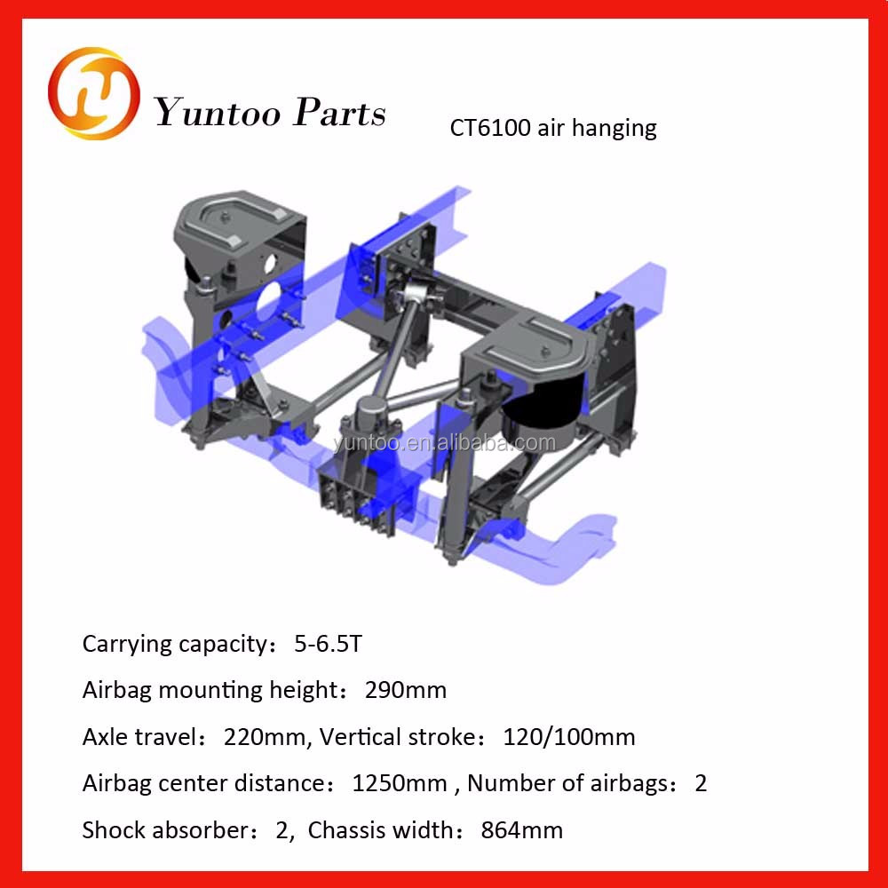 Ct65af Front Air Suspension For 1012m Bus Matching Fangsheng Axles